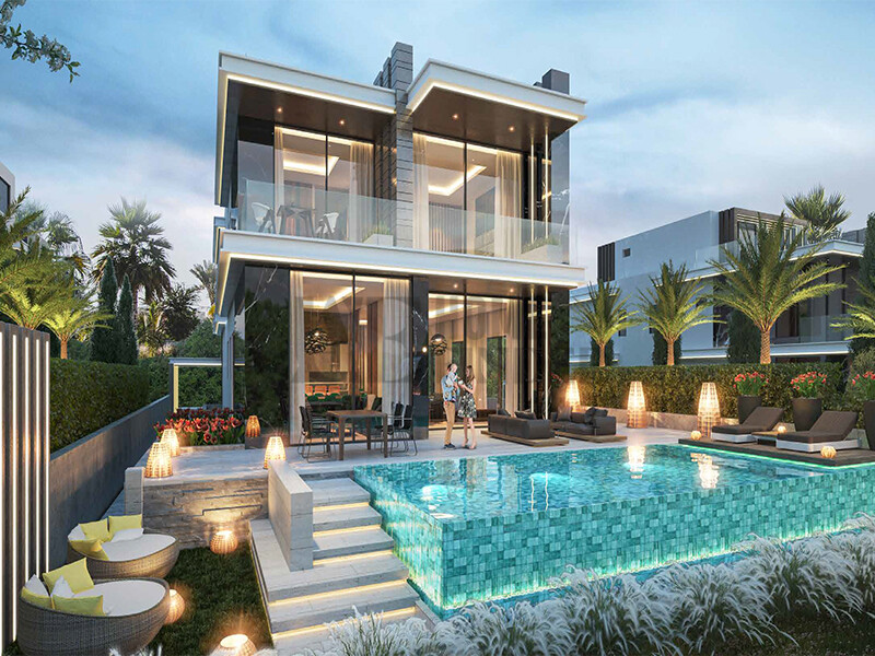 7 bedroom Villas for sale in Venice, Damac Lagoons